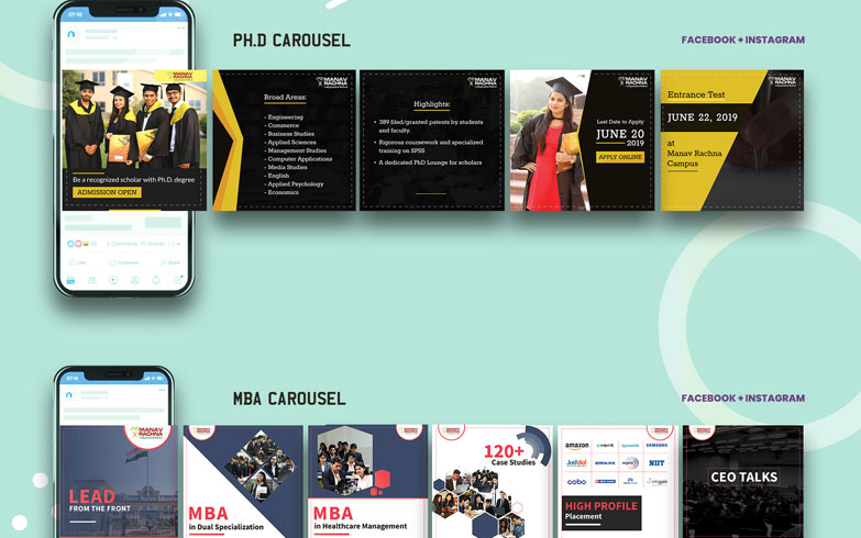 Facebook Carousel Example
