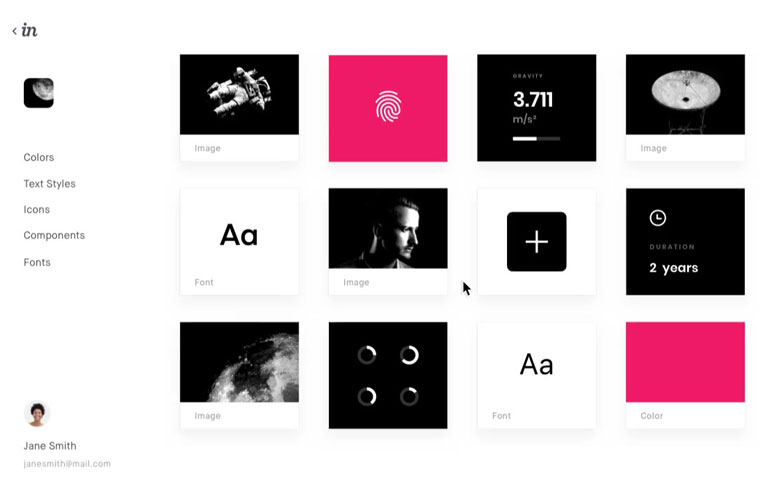 Invision Studio Screen